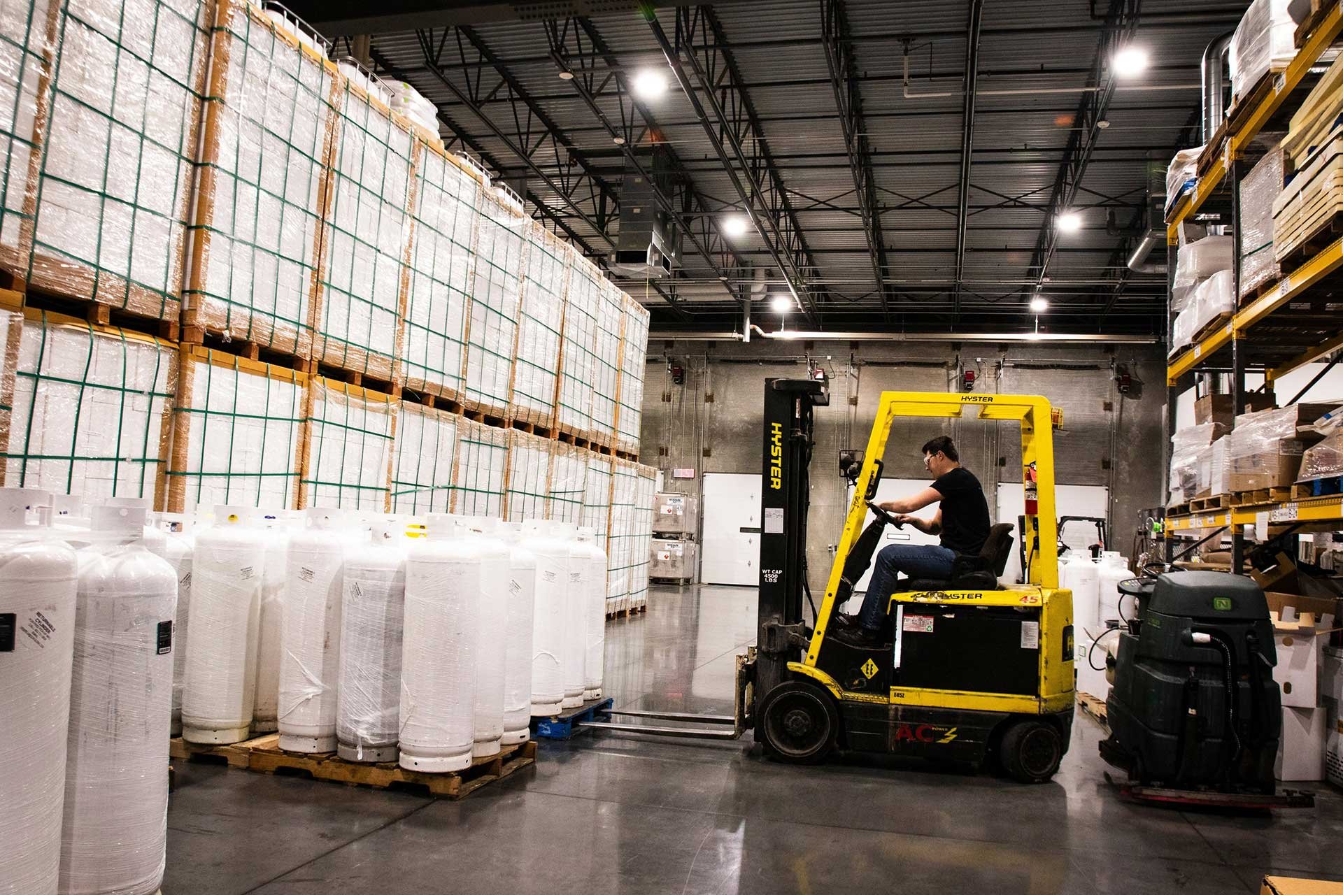 Quin Global operations underway at the Omaha manufacturing facility
